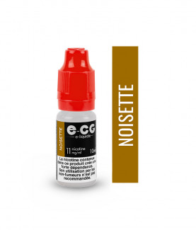 Flacon de e-liquide goût noisette de qualité supérieure, disponible en plusieurs saveurs et taux de nicotine, pour une expérience de vapotage optimale. Idéal pour les utilisateurs de cigarettes électroniques.